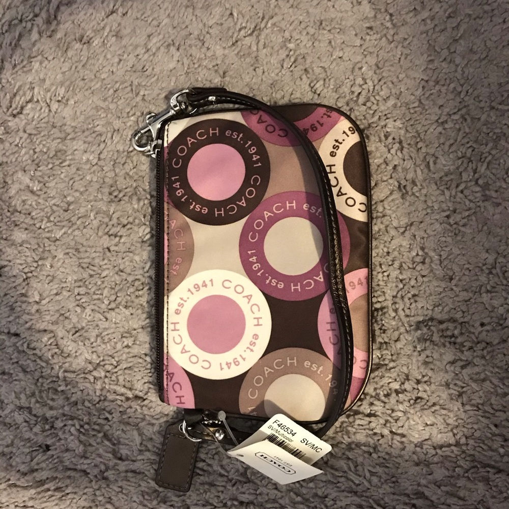 Brand new with tags coach wristlet
